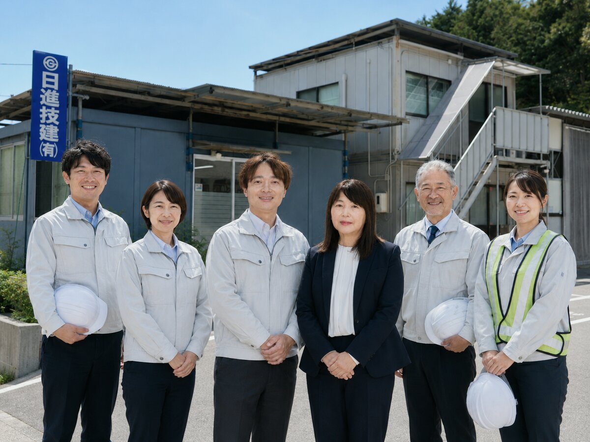 日進技建のスタッフ